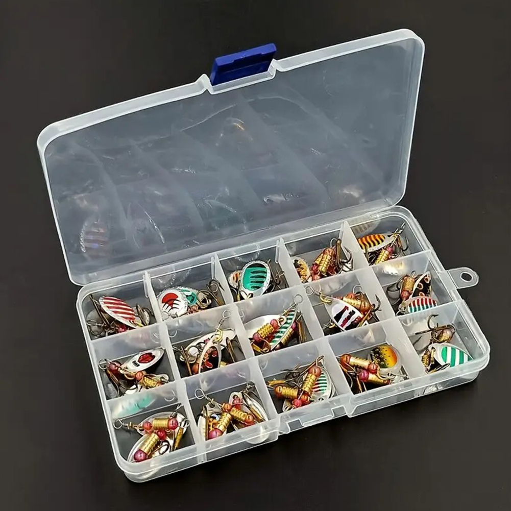 Fishing Lure Spinner - 30pcs Metal Spoon Spinner Fishing Lure