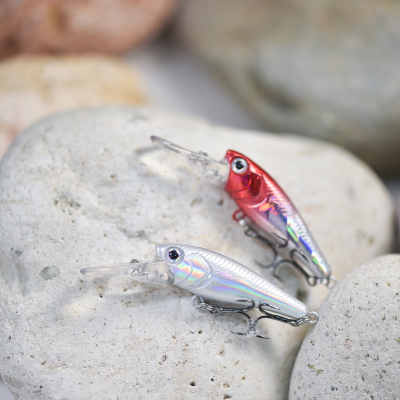 1Pcs Floating Minnow 40mm 3g P - Fishing Lure Crankbait ulasan dan harga