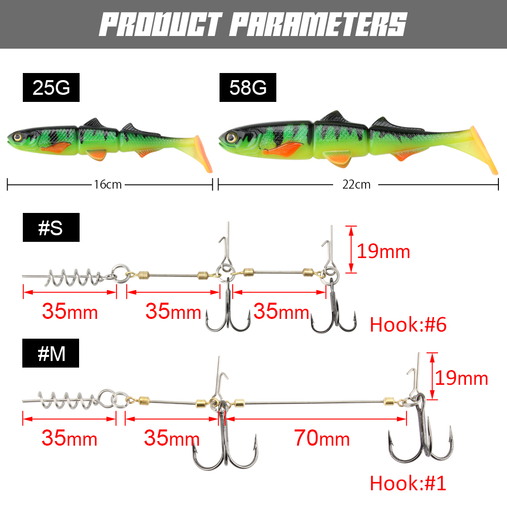Spinpoler Pike Stinger Rig Hoo - Fishing Lure Jerkbait ulasan dan harga