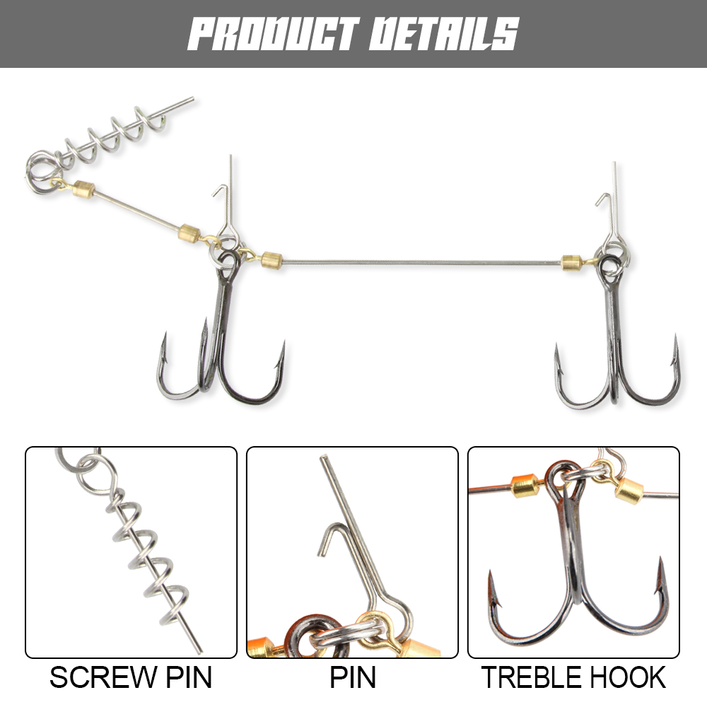 Spinpoler Pike Stinger Rig Hoo - Fishing Lure Jerkbait ulasan dan harga