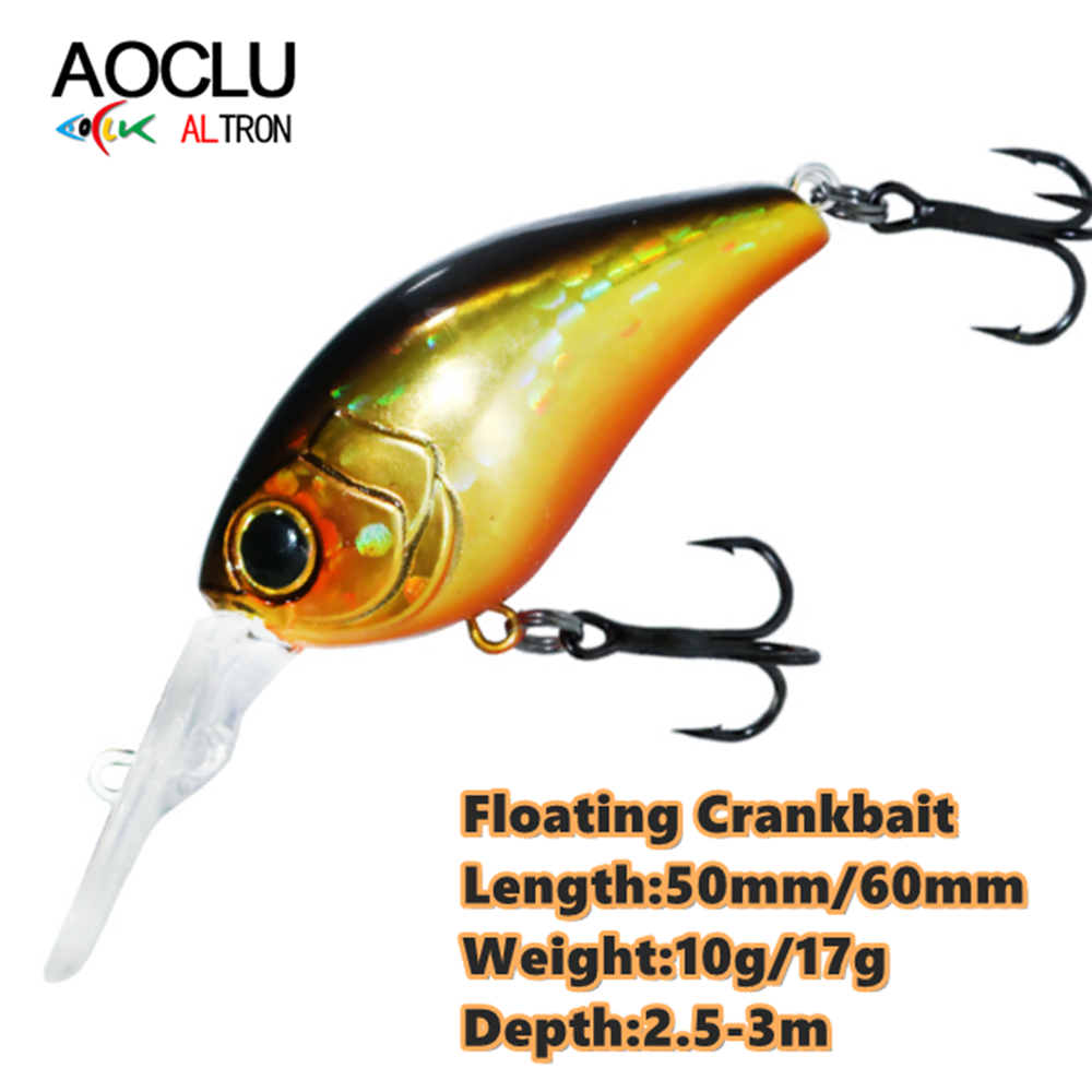AOCLU Floating Minnow 50mm 10g - Fishing Lure Crankbait ulasan dan harga