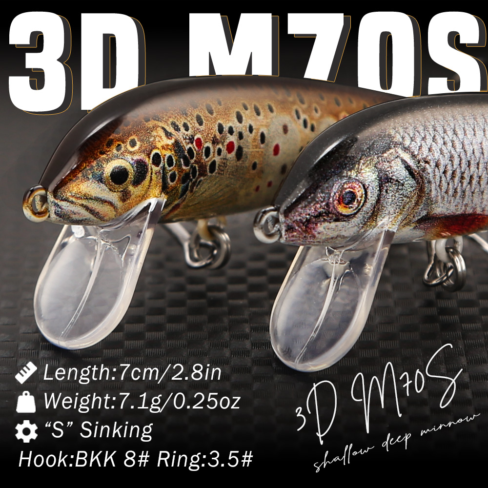 B&U Fishing Lures Sinking Minn - Fishing Lure Swimbait ulasan dan harga