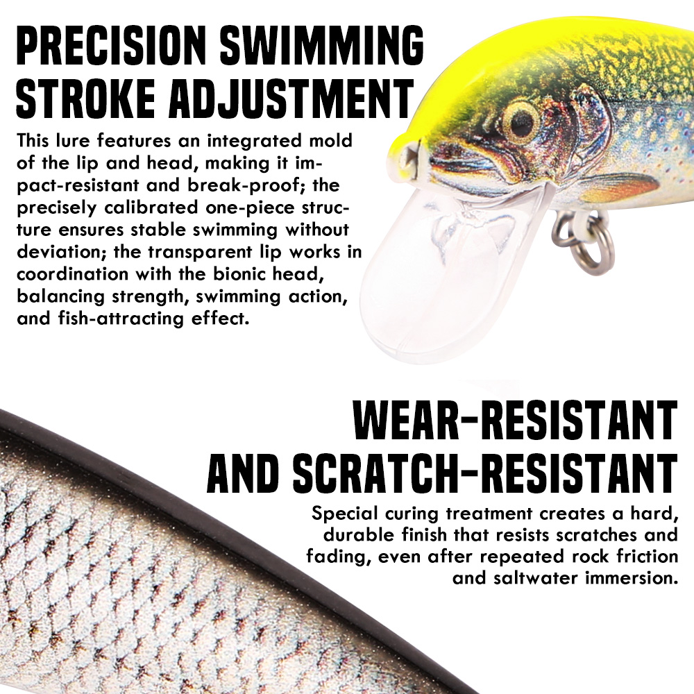 B&U Fishing Lures Sinking Minn - Fishing Lure Swimbait ulasan dan harga