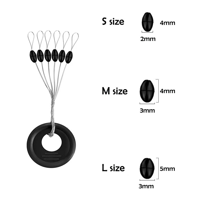 600Pcs 100 Group Set Rubber Sp - Fishing Lure Spinner ulasan dan harga