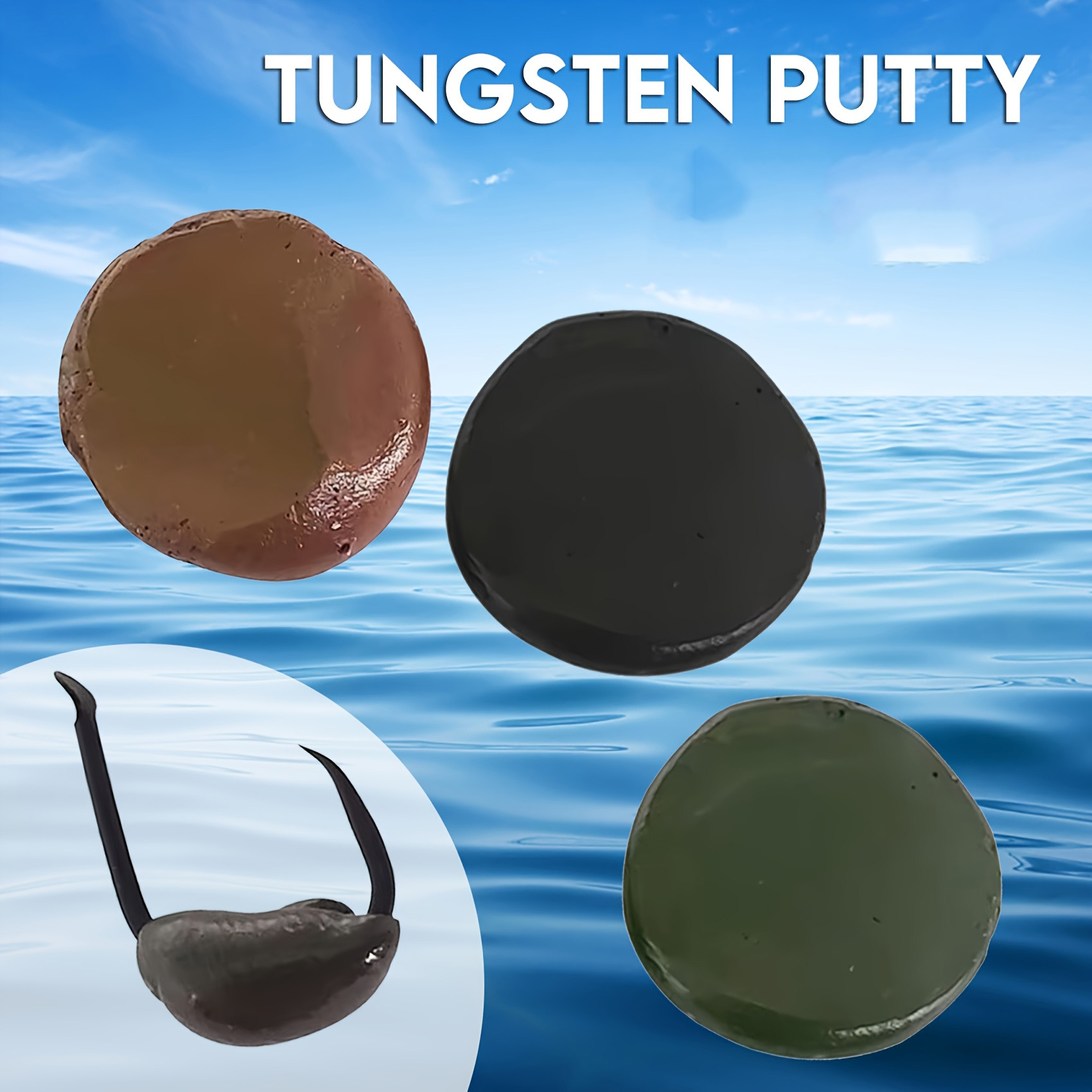 Tungsten Putty 0.5oz(15g) Tika - Fishing Lure Accessories ulasan dan harga