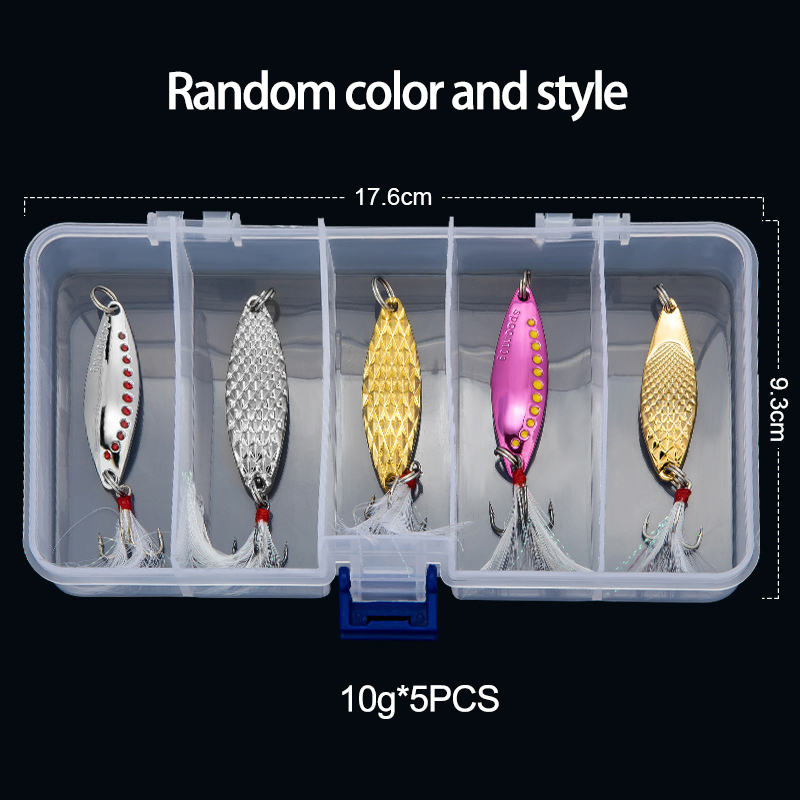 Metal Spoon Spinner Fishing Lu - Fishing Lure Crankbait ulasan dan harga