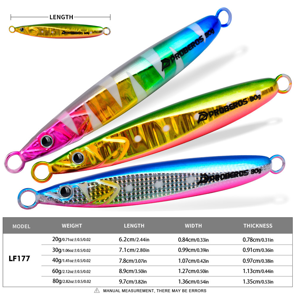 LHFSH Luminous Metal Jig Fishi - Fishing Lure Buzzbait ulasan dan harga