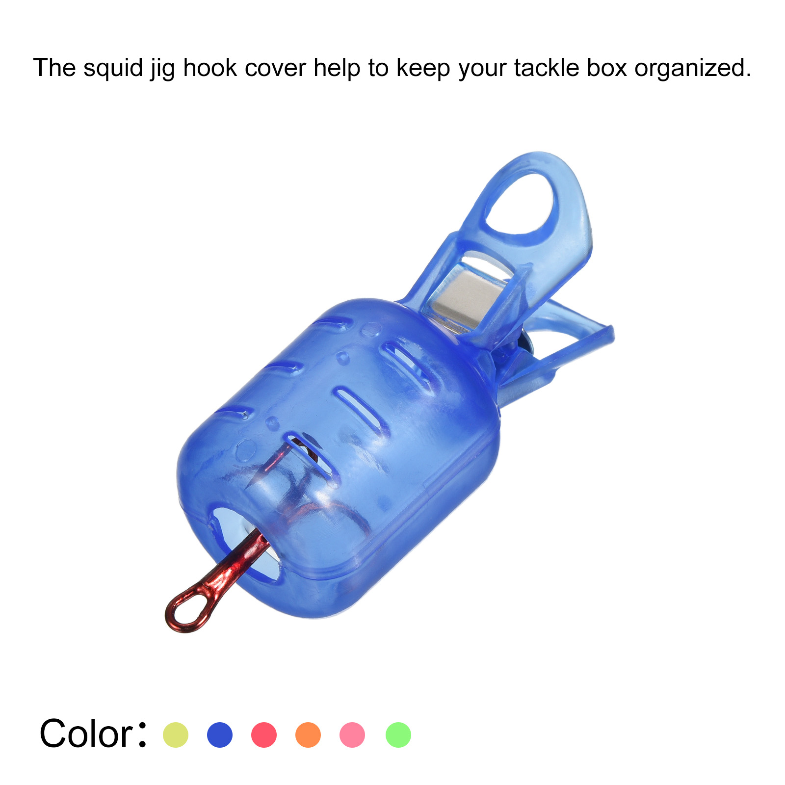 10pcs Small Size Squid Jig Hoo - Fishing Lure Box ulasan dan harga