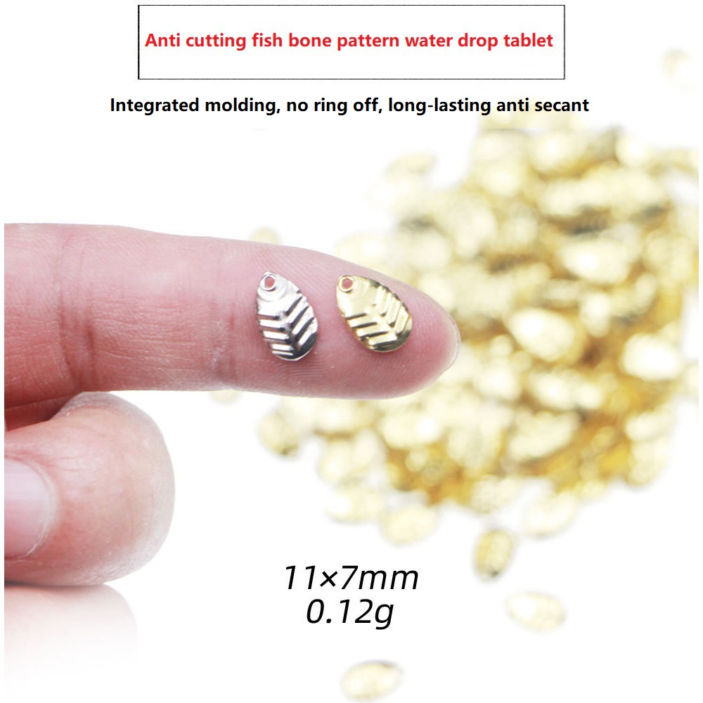 50Pcs/lot DIY Fishing Spinner  - Fishing Lure Accessories ulasan dan harga
