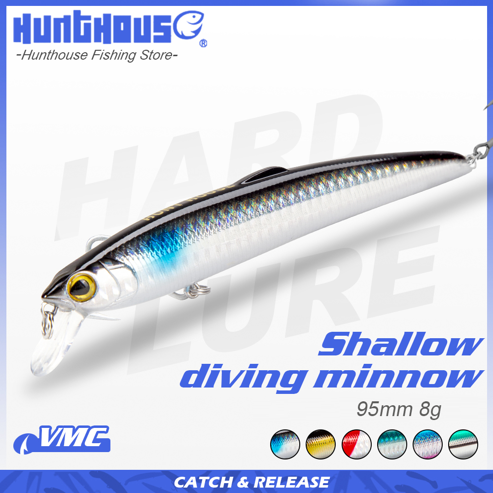Hunthouse Smith Saruna Minnow  - Fishing Lure Jerkbait ulasan dan harga