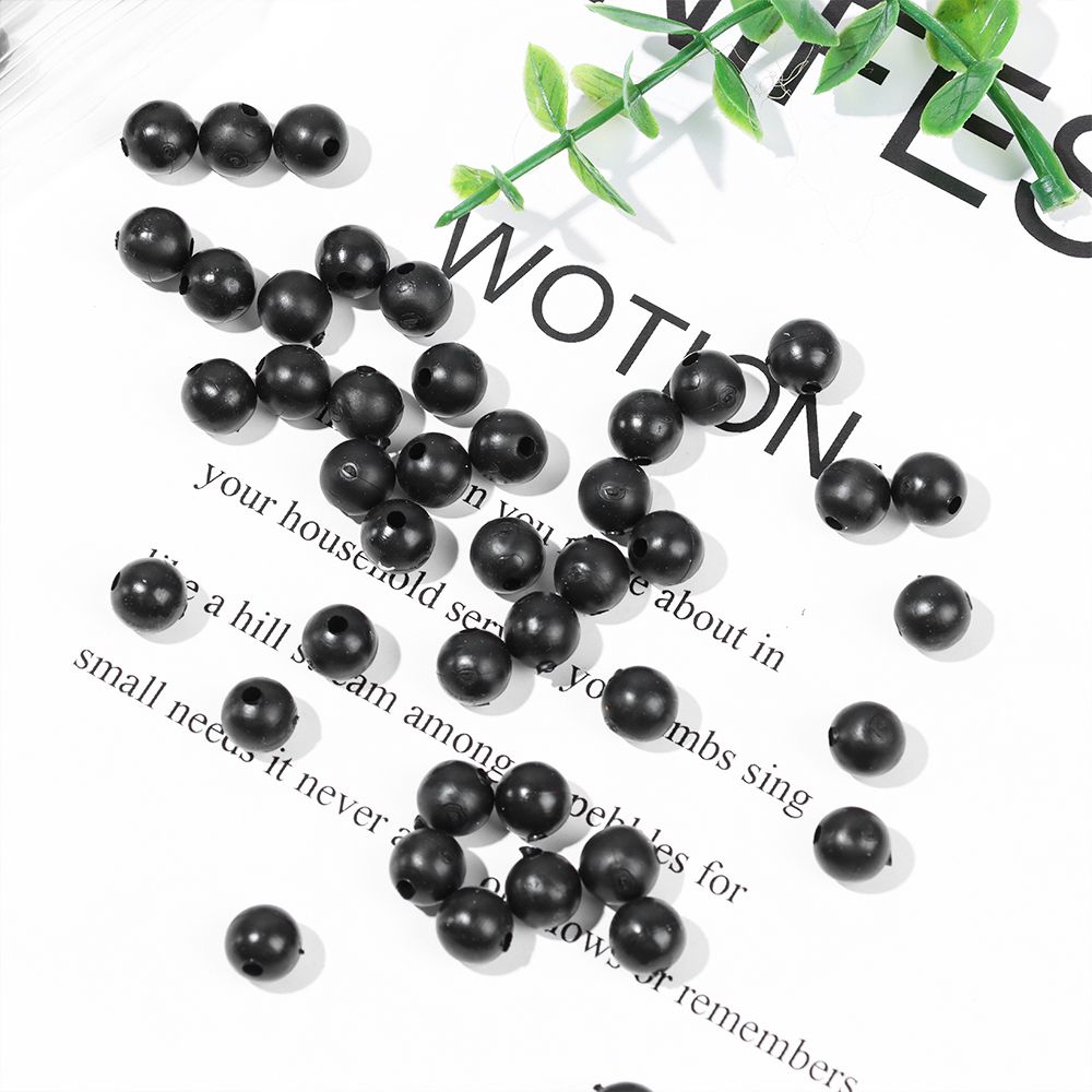 100pcs/lot Fishing Beads Space - Fishing Lure Soft Plastic ulasan dan harga