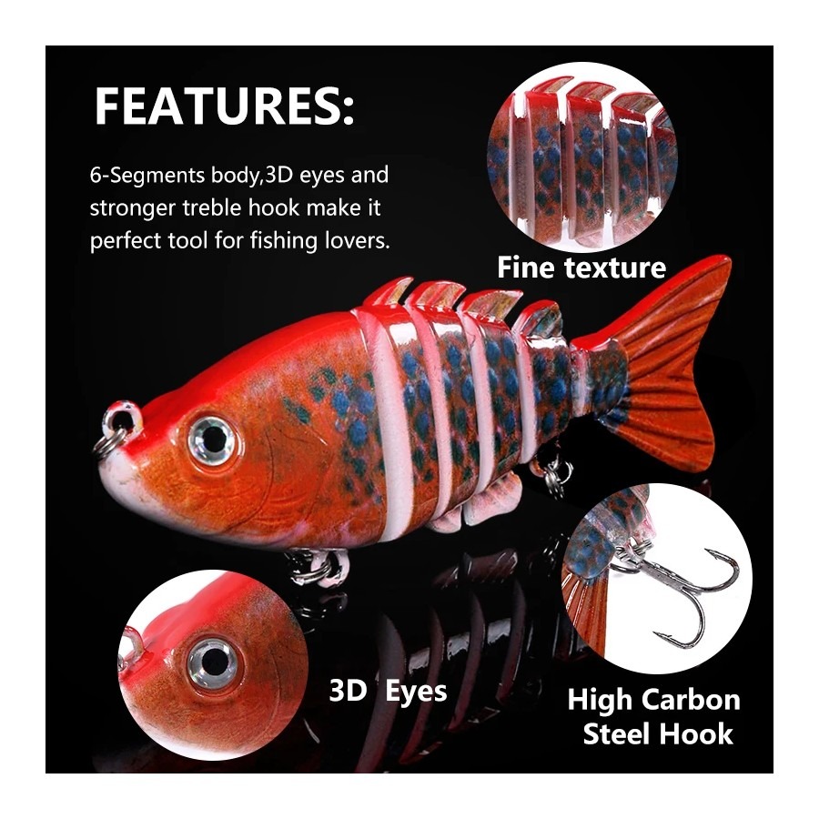 1PCS 8cm 13g Lifelike Fishing  - Fishing Lure Crankbait ulasan dan harga