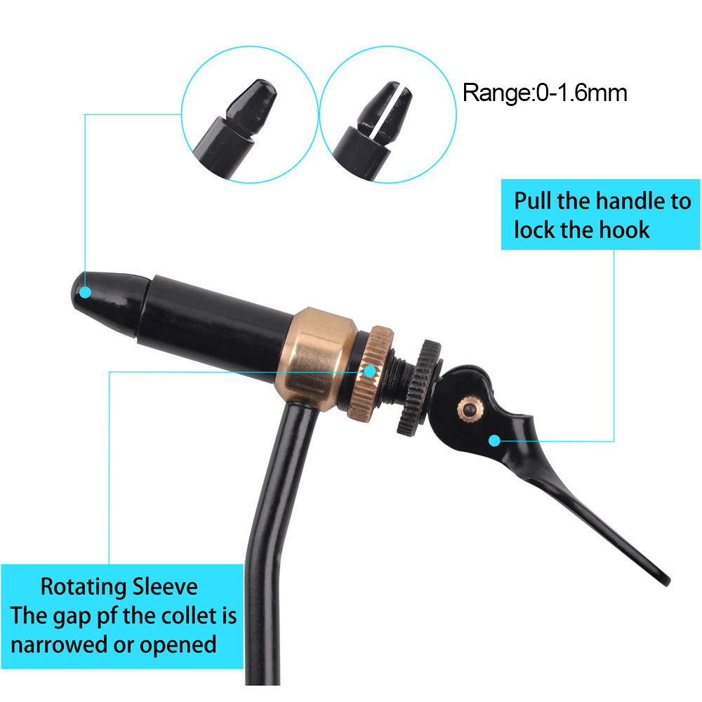 Rotary Fly Tying Vise Tool Saf - Fishing Lure Making Kit ulasan dan harga