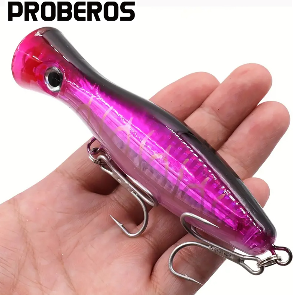 PROBEROS 1pc 13cm 43g Popper F - Fishing Lure Popper ulasan dan harga