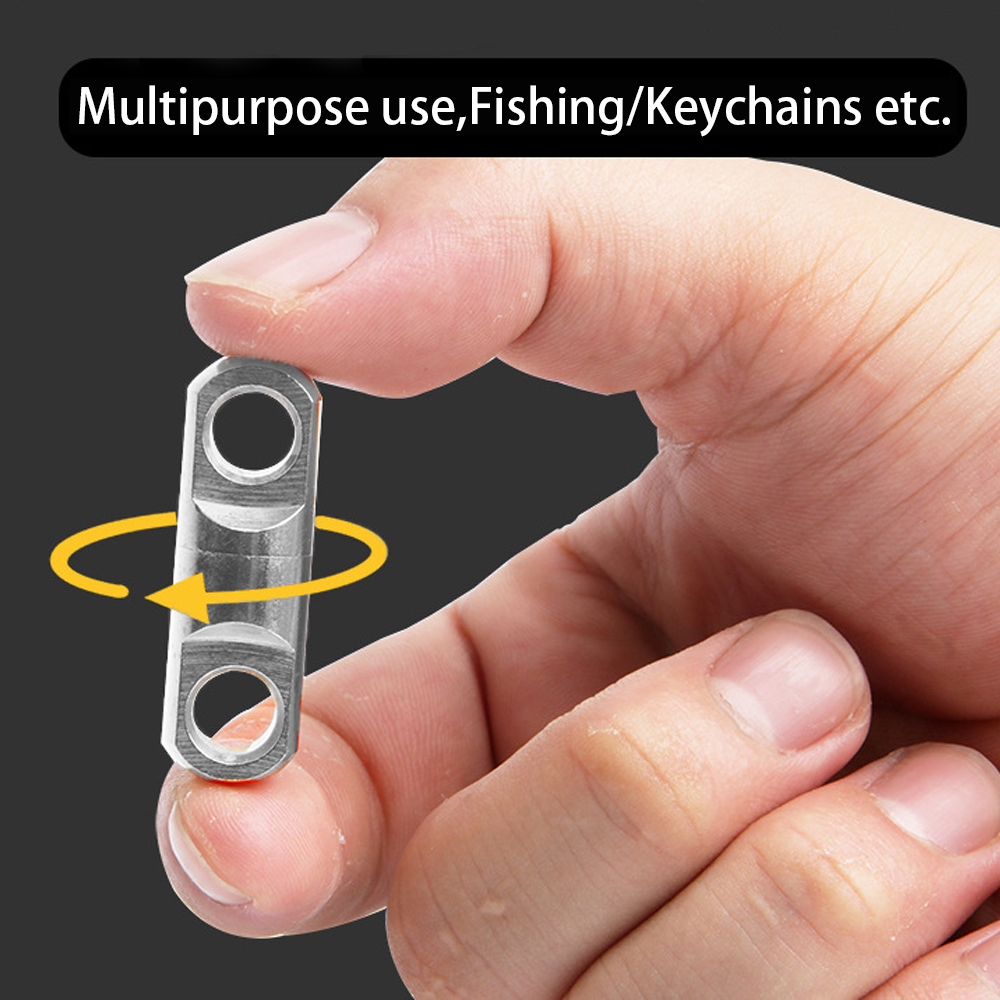 10pcs Solid Swivels for Fishin - Fishing Lure Spinner ulasan dan harga