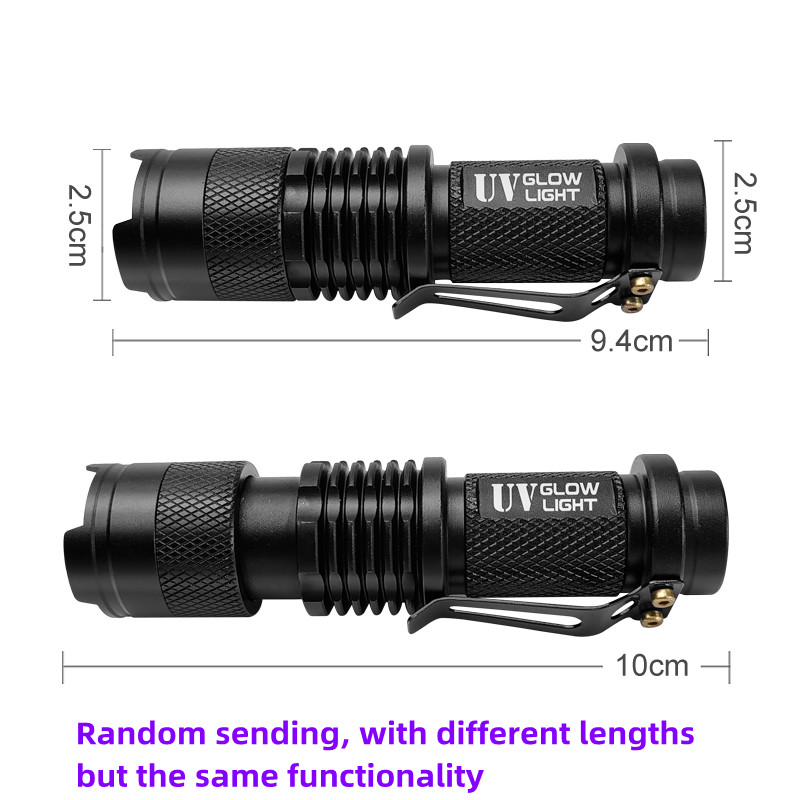 Mini UV Flashlight 395nm Ultra - Fishing Lure Kit ulasan dan harga