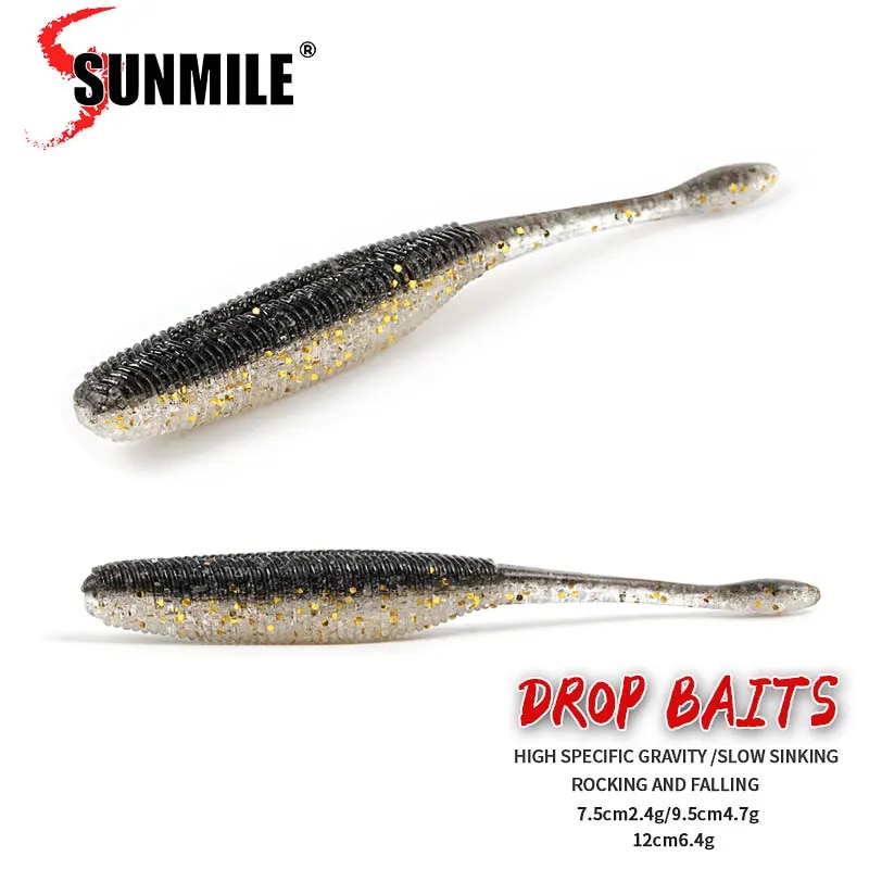 SUNMILE Fishing Lures Drop Sof - Fishing Lure Swimbait ulasan dan harga