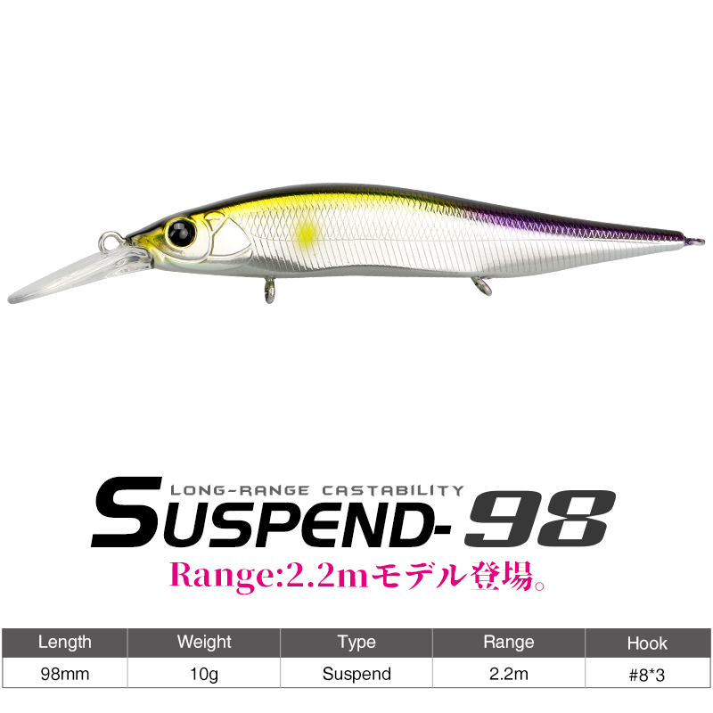 TSURINOYA  Suspending Minnow J - Fishing Lure Jerkbait ulasan dan harga