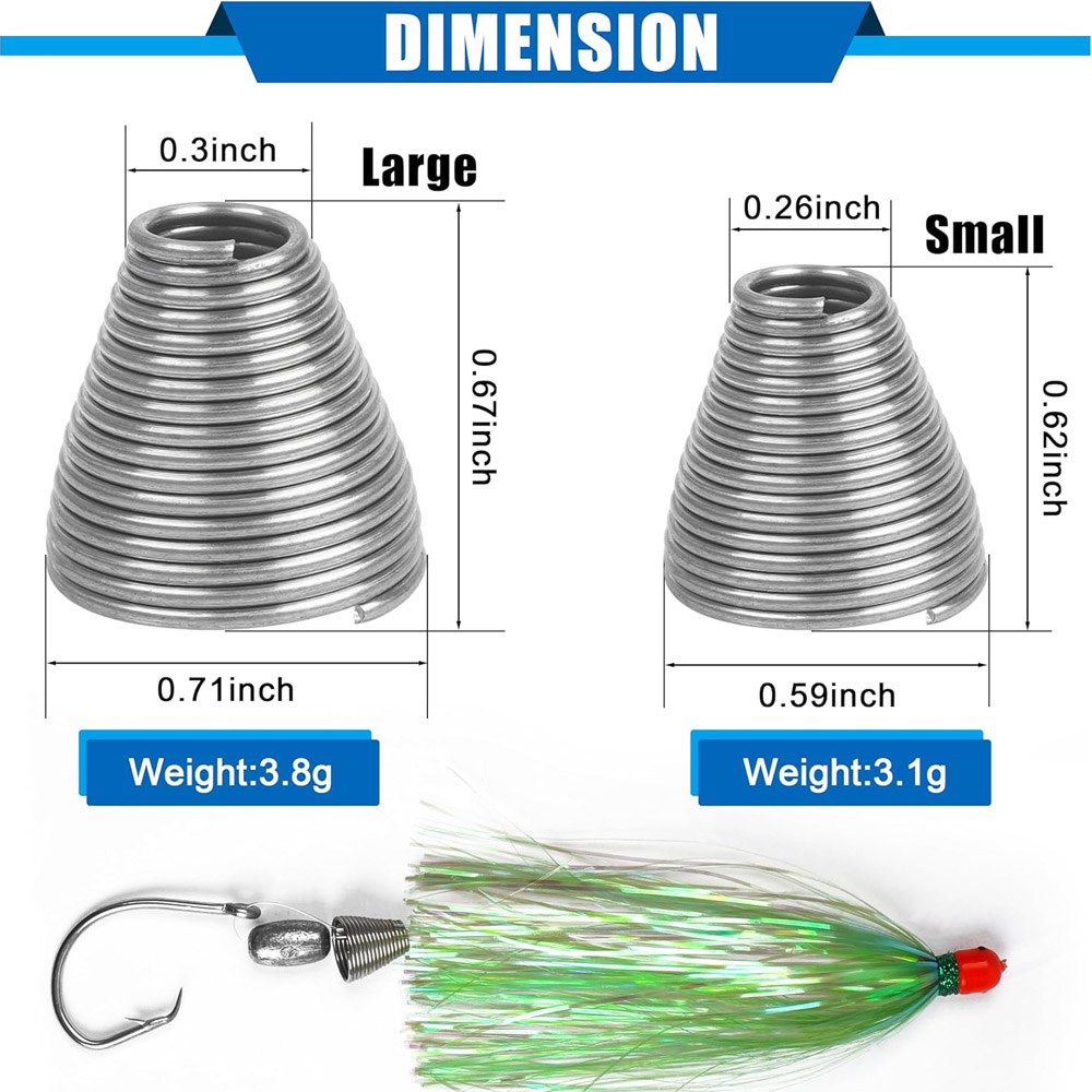 20Pcs Ballyhoo Bait Rigging Sp - Fishing Lure Accessories ulasan dan harga