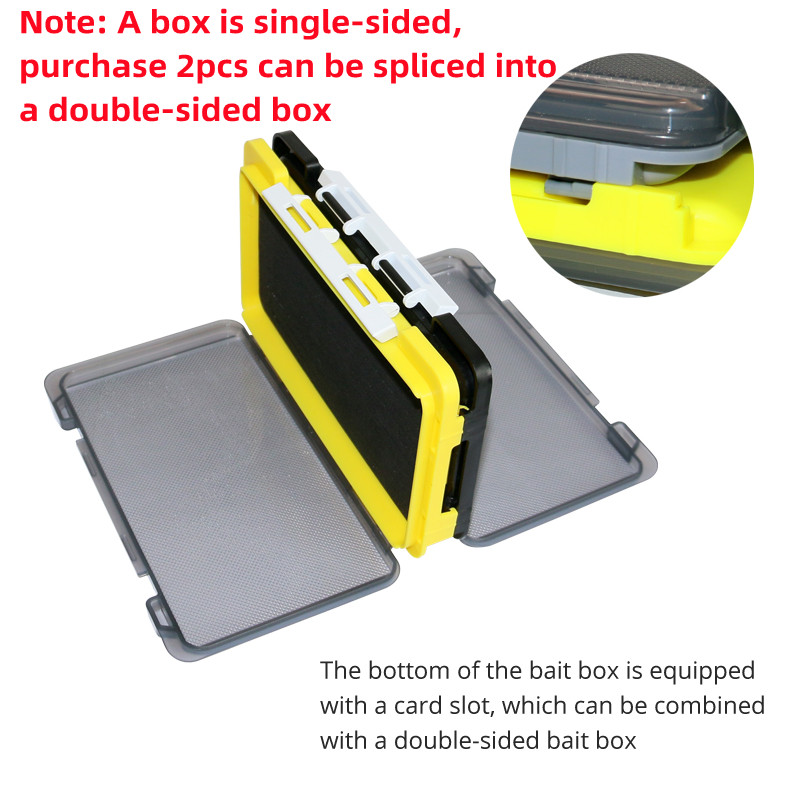 New Plastic Fishing Box Portab - Fishing Lure Spinnerbait ulasan dan harga