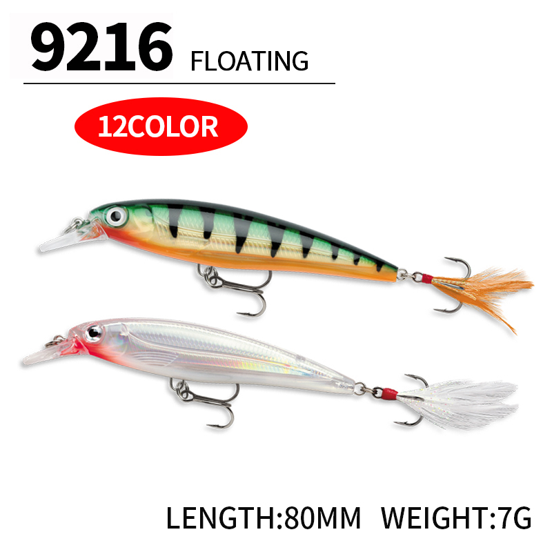 Floating Minnow Fishing Lures  - Fishing Lure Jerkbait ulasan dan harga