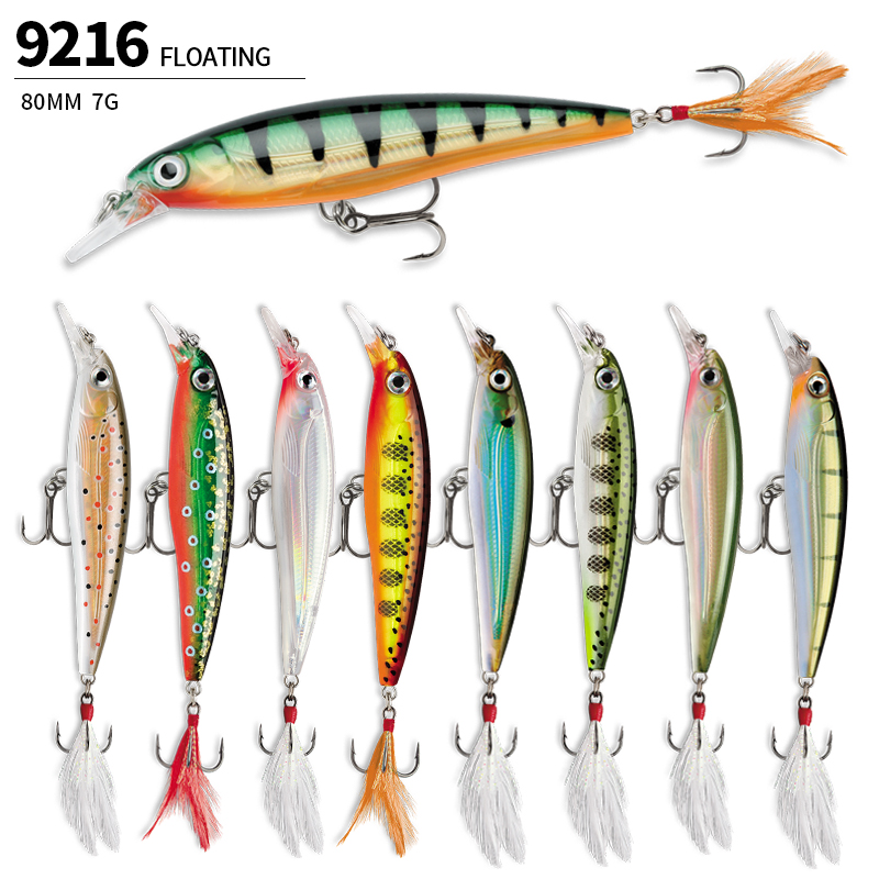 Floating Minnow Fishing Lures  - Fishing Lure Jerkbait ulasan dan harga
