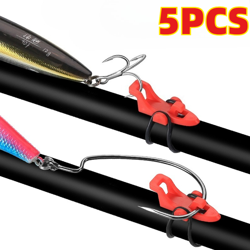 5pcs Fishing Rod Pole Hook Kee - Fishing Lure Jig ulasan dan harga