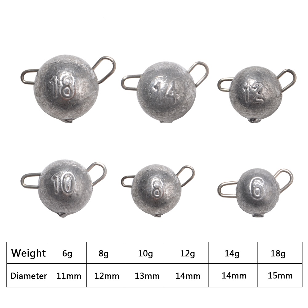 FTK 5pcs Supercontinent Sinker - Fishing Lure Jig ulasan dan harga