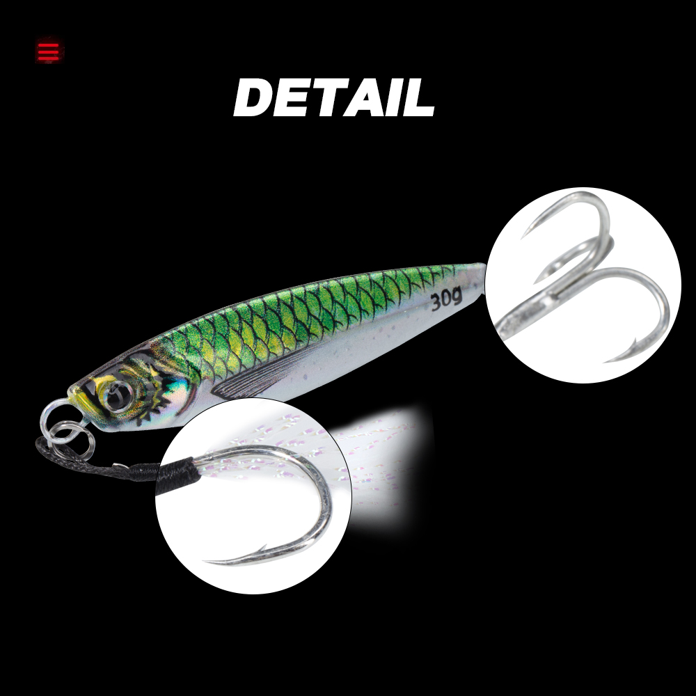 Hunthouse Metal Jig Fishing Lu - Fishing Lure Swimbait ulasan dan harga