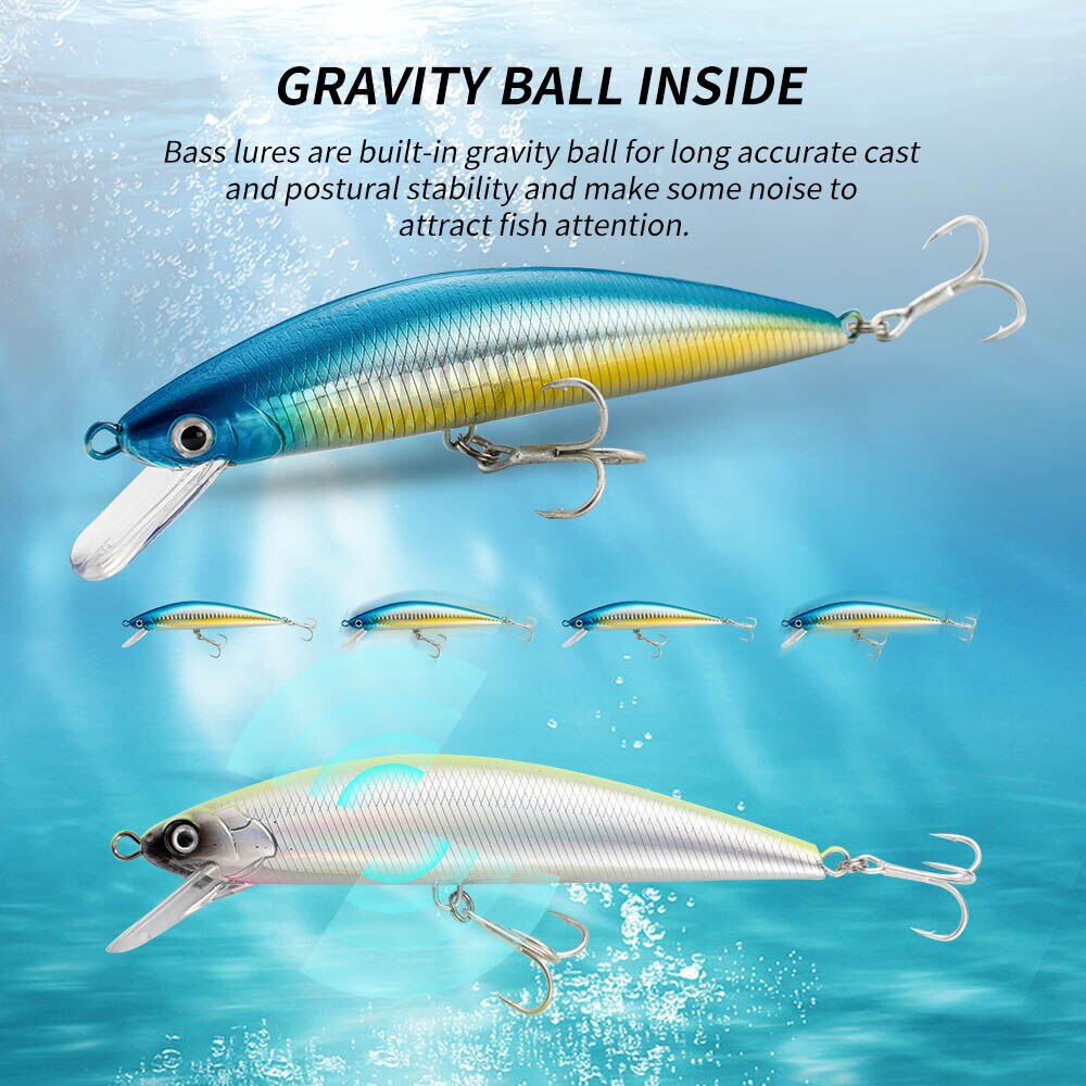 Fishing Lure Sinking Minnow 13 - Fishing Lure Jerkbait ulasan dan harga