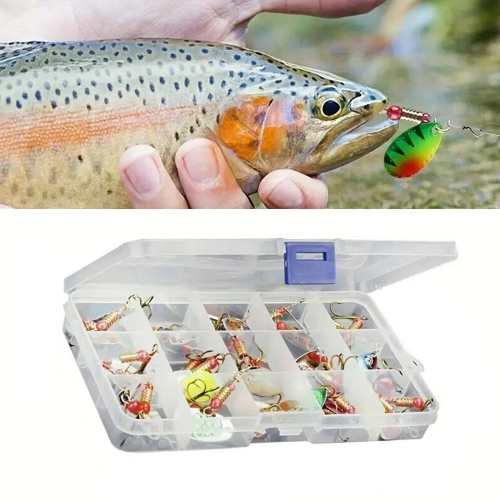 30pcs Metal Spoon Spinner Fish - Fishing Lure Spinner ulasan dan harga