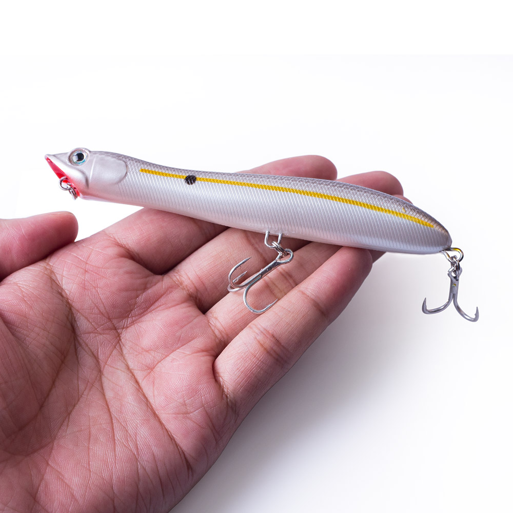 120mm/18g Topwater Pencil Popp - Fishing Lure Topwater ulasan dan harga