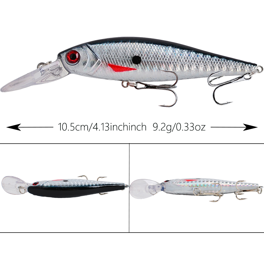 8Pcs Fishing Lure 10cm/9g Arti - Fishing Lure Swimbait ulasan dan harga