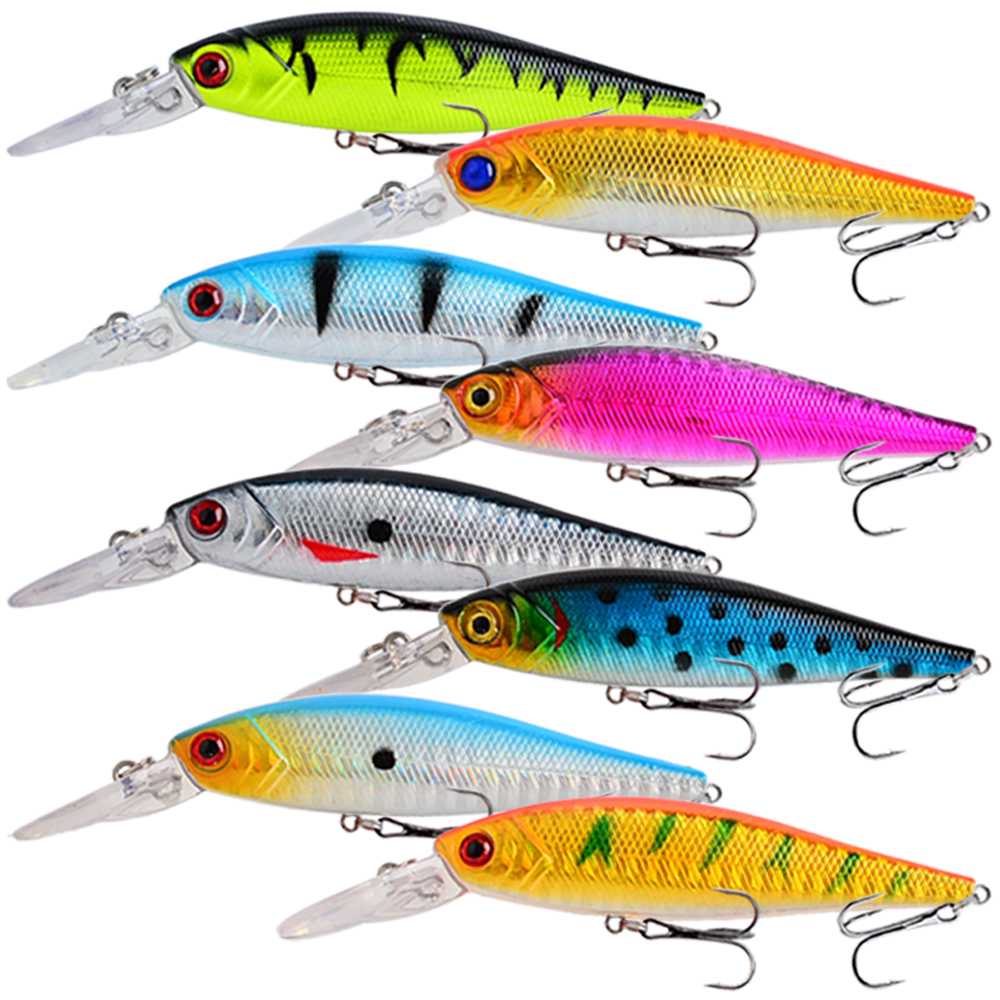 8Pcs Fishing Lure 10cm/9g Arti - Fishing Lure Swimbait ulasan dan harga